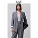 LILY Zero Pressure Suit 2025 Spring New Loose Casual Relaxed Feeling Commuting Exquisite High-end Feeling Suit Jacket Women 501 Gray M