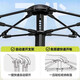 Explorer (Tan Xian Zhe) Tienda 2-3 personas con cojines inflables para acampar a prueba de lluvia durante la noche 3 personas-4 personas Tienda de playa plegable completamente automática 2-3 personas con cojines inflables