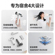 Wu Ke Rechargeable Wireless Hair Dryer Student Dormitory Special Hair Dryer Unplugged Art Entrance Exam USB Lithium Battery High Power Hot Air Blowing Top White/27000 mAh Battery Life + 100 Storm Levels + 100,000 RPM