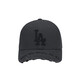 MLB men's and women's embroidered LOGO sports fashion hard-top baseball caps Los Angeles Dodgers/Black/Large Logo F