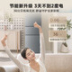 Hualingmei's refrigerator produces 223 three-door refrigerator, energy-saving bass, three-door, three-temperature, three-door small home rental, preferred refrigerated small refrigerator HR-223T