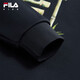 FILA antibacterial function FILA children's sweatshirts 2025 winter fleece tops for boys and girls