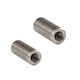 Lehang metal processing accessories stainless steel double-headed internally threaded cylindrical pin with holes at both ends support column connecting rod guide column 10*85*M6 (40 pcs/set)