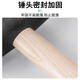 LSNUO Rubber Hammer Home Decoration Hammer Wooden Handle Leather Hammer Floor Tile Hammer Tile Wall Tile Tool Black Rubber Hammer Wooden Handle-Black Rubber Hammer Type 1000