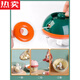 MZXM Japan imported high-quality mini household manual garlic pulling tool to cut garlic and mince small hand-pull household use pine orange green
