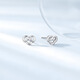 Chao Acer Auspicious Moiré Platinum Earrings PT950 Platinum Earrings for Ear Supporting Chinese Style Gifts for Women Price: One pair, including labor cost 170 yuan (free silicone earplugs) 1.45g