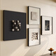 SHANSHUIYAN three-dimensional sandstone living room decoration painting 2025 new sofa background wall hanging painting retro style high-end combination mural abstract art A 60*60cm+40*40cm*2+50*50cm style black (brushed aluminum alloy frame) three-dimensional model three-dimensional double-layer sandstone + three-dimensional small ball