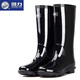 回力雨鞋男中高筒防水鞋户外雨天耐磨胶鞋不易滑雨靴套鞋 838中筒 40