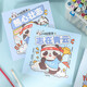 Lianhua F4 Album d'image Blank Designer Drawed Traped Paper Sketch Notebook Book Sketch Book Sketch 15781K-Qingfeng Xulai-Random 4 livres