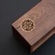 Zhengyang walnut wood tea ceremony six gentlemen high-end tea set accessories titanium office kung fu tea making tools anti-scalding coasters tea scissors tea scissors tea ceremony pure titanium six gentlemen