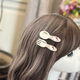 Katie (Hellokitty) Hellokitty Kopfschmuck Herbst und Winter Brauner Leopardendruck BB Clip Girl Hair Clip Katie süße Pony Clip 12187 Leopardendruck Markess Hair Clip Paar Paar