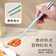 马卡龙合金筷子一人一筷日式高颜值耐高温高档家用筷子 TP食品级【耐高温】+不变形 A组-五色-5双【一人一筷】