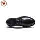 Camel business leather shoes comfortable casual cowhide men's shoes wedding banquet formal shoes P15A213014 black 42