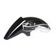 Однопользовательский Qianqiu, подходящий для мотоцикла Haojue Motorcycle Front Mud Board HJ15099A9C Передняя грязная плитка крышка для водяной крышки дождевой плитка Красная утолщенная краска