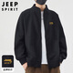 JEEP SPIRIT Jeep Jacket Men's Sweatshirt Men's Clothing High-end 2025 Autumn and Winter High-end Handsome Sports and Leisure Trendy Clothes