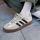 
adidasT toe shoes BARREDA board shoes German training shoes men and women Adidas light sports gray/black/resin yellow 42