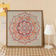 
Handmade crafts by yourself, Chinese style Songjin pearl painting DIY materials package Mother's Day event handmade LL13571 [full color spray painting] send some drill pen 40*40cm thick solid wood inner frame + beautiful outer frame