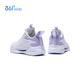 361°风透6.0儿童跑鞋25冬男女小中大童轻弹缓震旋钮运动鞋 紫35