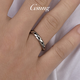 GsunG platinum rhombus ring for men PT950 pure white gold rhombus black gold bracelet for girls fashionable and exquisite ring. Priced by gram. Contact before bidding.