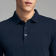 Youngor POLO shirt men's yak velvet blended fabric twill texture men's POLO shirt soft and comfortable 2025 new product Navy VLYM519955FCA L (recommended 135-150Jin Jin equals 0.5 kg)