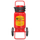 Dongguan Yongan brand cart-type 30KG dry powder fire extinguisher 2025 new national standard new date warehouse factory preferred 25-year new standard Yongan cart-type 35kg dry powder fire extinguisher
