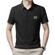 Peimeng (Peimeng) Peimeng 2025 Summer Real Ice Silk Waffle-Lyle Room Polo Top Top мужчина средних лет и пожилые наряд отца Деловая одежда Casual QC6176 Royal Blue M