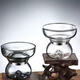 Tea leak tea filter tea filter tea water separation tea separator tea artifact glass tea leak split filter transparent color view mountain tea leak set