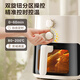 SUPOR air fryer no-turning 5.3L large-capacity household visual frying and baking machine steam tender electric fryer fully automatic no-turning KJ53D800A