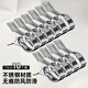 CHUSHE windproof clip stainless steel strong fixed clothes drying multi-functional household quilt clip sheet clothes drying clip 13 cm 10 pieces