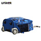 Uniker Trolley Schoolbag Boy Gran capacidad Estudiantes de secundaria Estudiantes Femeninos Femenino Volver escuela primaria de doble propósito 6-12 años de menores de peso ligero Rebirth 12161a
