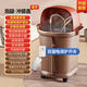 Royalstar foot bath over knee foot bath heated automatic massage foot bath constant temperature fully automatic electric foot bath fumigation household deep bucket flush knee foot bath bucket as a gift for parents 75CM fumigation full coverage fumigation + leak protection plug + warm knee pads shower surf calf + hidden handle + upgraded drain pipe