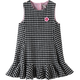 IVY HOUSE children's clothing for girls and older children winter new style houndstooth pattern vest dress princess skirt dress wool skirt black 150
