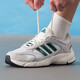 
Adidas running shoes men's shoes 2025 autumn new CRAZYCHAOS retro sneakers low top mesh casual shoes JS4839 white and green 42.5 (265mm)