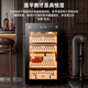 CIGARLOONG 70C cigar cabinet with constant temperature and humidity, purifying ammonia and alcohol, WiFi remote control, Spanish cedar wood compressor, fingerprint lock, office and home cigar cabinet, constant temperature and humidity, keeping cigars, classic cigar basket model
