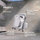 Samsonite-Koffer 20-Zoll-Doppel-Open-Deckungs-Trolley-Hülle Wet Dry Separation Koffer KT2 Rock Grey Boarding Passwort Box