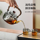 Yi Pot Tea Making Tea Kettle Electric Ceramic Stove Tea Making Kettle Tea Stove Health Pot Set Kung Fu Tea Set Gift Set Smart Touch Stove 1500w + Black Tea Kettle 1.1L