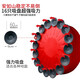 Boke-shaped dummy boxing sandbag household full human form vertical suction cup tumbler sandbag martial arts Sanda fighting training black red (silica square base water 320 Jin [Jin equals 0.5 kg])