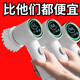 High-power electric cleaning brush handle four-head replacement handheld wireless electric cleaning brush kitchen dishwashing brush USB household smart cleaning machine cleaning brush free 5 brush heads + holder