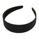 Diy handmade hairpin production material hair accessories headband black all-inclusive cloth hairband simple fabric wide hairband black 2.0CM black