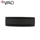 VELO road bike handlebar with silicone shock-absorbing dead-speed bike strap 3079 bicycle handlebar wrap 5079 re-wrapable 5079 black and white (silicone backing, standard handlebar plug)