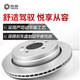 Scenic glossy brake disc rear brake disc YH12189