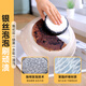 Best helper household dishwashing cloth, kitchen sponge, scouring pad, steel ball, strong dishwashing and pot cleaning tool, silver wire rag, 5 pack