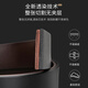 Niu Dangjia genuine leather men's cowhide belt pin buckle first layer cowhide 1101 dark brown gift 115-125cm