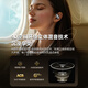 Elafo 2025 latest model丨Voice of Berlin wireless Bluetooth headset ear-hook type super long battery life does not go into the ears for calls and noise reduction running sports special long-wearing comfortable ear clips Athens black long-term wear without pain丨noise reduction and no sound leakage