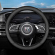 Dianchi 2026 Buick Envision plus steering wheel cover 25/26 platinum version car interior decoration accessories cover Envision-round black + universal purple