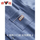 Yalu Pure Cotton Pyjamas Men pour hommes, automne et hiver à manches longues à manches à manches longues 2025 Nouveau style 16864 L [110-130Jin [Jin est égal à 0,5 kg]]]
