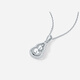 Saturday Fu PT950 platinum pendant for women platinum gourd Fulu birthday gift B0421071 without chain, about 3.34g