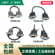 VGA cable to RS232 male to male DB9 hole to 15 three-row 15-pin to 9-pin serial port nine-pin plug data cable 9-hole (female) to 15-pin (male) three-row connecting cable 1.5m