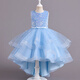 Vestido de cola hinchada de verano de la princesa Ye Yu 3-14 años