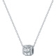 Saturday Fortune PT950 platinum necklace platinum pendant Passepartout birthday gift B0622031 about 4.69g 40+5cm